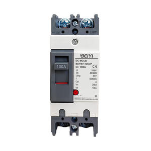 CE-Zertifizierte Kupfer-Silber-Qualität DC Solar 2P 250V 500V 63A 125A 100A Schutzschalter Elektrische MCCB-Leistungsschalter für PV-Systeme - Product Image 6