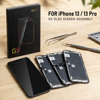 Pièces détachées pour téléphones mobiles, module d'affichage OLED FHD souple, assemblage pour 12 Mini 13 14 15 16, écran tactile flexible, qualité supérieure