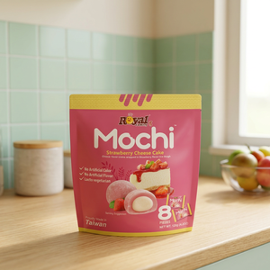 Mochi Mix Delicioso a Precio Competitivo, Pastel de Queso con Fresa, Daifuku con Precio ROYAL FAMILY FOOD CO.LTD 120g*12 bolsas/caja - Product Image 2