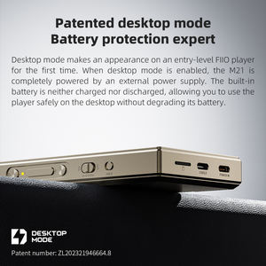 FiiO M21 Android 13 lettore musicale ad alta risoluzione <span class=keywords><strong>MP3</strong></span> con Snapdragon 680, CS43198 * 4 DACs, 950mW ad alta potenza di uscita, PEQ - Product Image 5