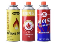 La certification de l'Union européenne EN 417 Camping pour réchaud portable jetable 220g 227g 250g cartouche de gaz butane