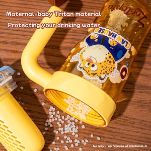 Botella de Agua Tritan de <span class=keywords><strong>Disney</strong></span> con Pajita, Asa, Tapa y Filtro para Té, Ideal para Regalar o como Obsequio para Niños - Product Image 5