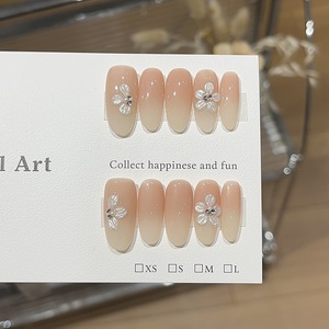 Vente en gros de <span class=keywords><strong>faux</strong></span> <span class=keywords><strong>ongles</strong></span> en <span class=keywords><strong>gel</strong></span> faits à la main de luxe, <span class=keywords><strong>ongles</strong></span> carrés longs moyens avec strass, brillants, 3D, <span class=keywords><strong>manucure</strong></span> artificielle - Product Image 4