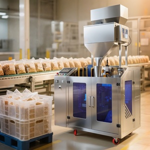 <span class=keywords><strong>Machine</strong></span> de remplissage quantitative industrielle pour poudres et granulés, haute précision, pour noix et céréales - Product Image 3
