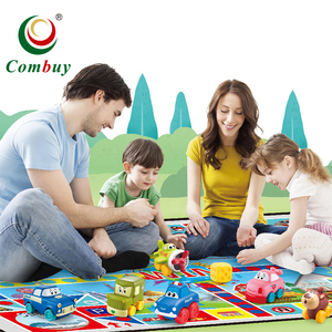 <span class=keywords><strong>Tapis</strong></span> de <span class=keywords><strong>jeu</strong></span> de <span class=keywords><strong>voiture</strong></span> en vinyle, 145CM, pour bébés et enfants - Product Image 1