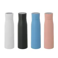 Bouteille d'eau intelligente à nettoyage automatique UV LED de 500 ml, bouteille d'eau intelligente à isolation longue durée avec rappel par application