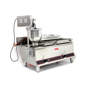 Nouvelle machine à beignets automatique professionnelle à <span class=keywords><strong>gaz</strong></span> en acier inoxydable, <span class=keywords><strong>friteuse</strong></span> à bretzels chauffée au <span class=keywords><strong>gaz</strong></span>, garantie 1 an - Product Image 5