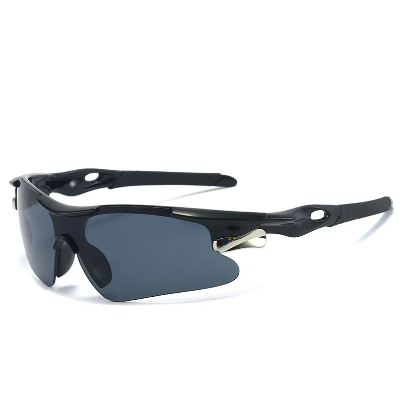 Прочные солнцезащитные очки унисекс, цельные, для бейсбола, велоспорта, бега, вождения, гольфа, мотоцикла, с защитой UV400
