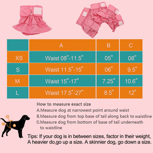Ropa de mascotas para gatos y perros pequeños, vestido de falda con tirantes de osito Bichon <span class=keywords><strong>Hiromi</strong></span>, bragas menstruales fisiológicas para perros, venta al por mayor - Product Image 2