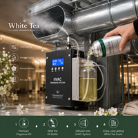 Aceite Aromático para HVAC con Aroma a Té Blanco para Difusor de Aire Frío, Aroma para Hoteles, Aceite Aromático Comercial 1L