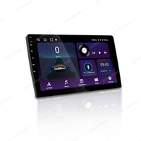 Pemutar DVD mobil Android 1 Din, pemutar Multimedia mobil layar sentuh OLED Din ganda 10 inci Video Stereo Radio DSP RGB fungsi