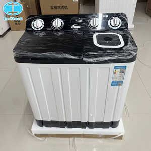 En stock, machine à laver semi-automatique à double cuve de 10 kg, conçue pour un usage domestique, avec fonction lavage et essorage, machine à laver - Product Image 1