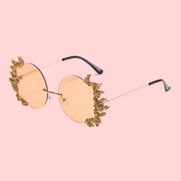 Lunettes de soleil de luxe pour femmes, incrustées de diamants, monture PC, verres AC, protection UV400, forme géométrique, pour soirée, mode, cadeau