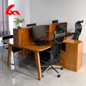 Modern Executive Student Bedroom Workstation <strong>Table</strong> Latest Design with <strong>Solid</strong> Wood Factory Supply Office Furniture <strong>Computer</strong> Desk - Product Image 5
