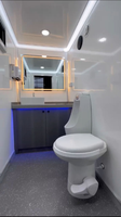 Vente Flash : Toilettes Publiques Extérieures Certifiées CE, Salle de Bain Portable Personnalisée, Remorque Sanitaire