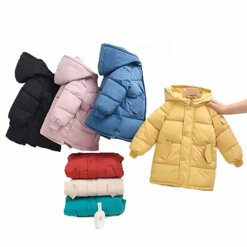 Custom Kids Cotton Coat Winter Jackets 2022 Clothing 10-12 Years Old Coat For Girls Children Child Winter Jacket