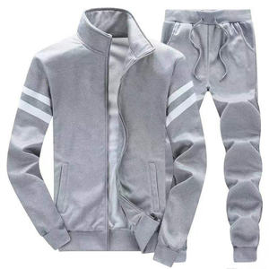 Mens Wear Set Custom Logo Polyester Cotton Slim Fit <b>Pant</b> Jogger <b>Suit</b> Stripe Tracksuits - Product Image 5