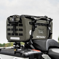 Sac de selle de moto imperméable multifonction grande capacité 37L pour siège arrière