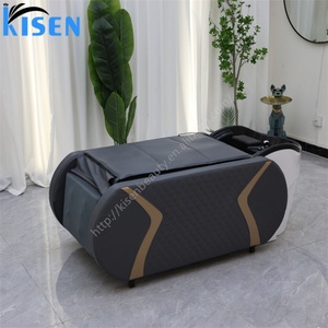 Kisen En gros Fauteuil de massage pour spa capillaire avec fonction lavage de cheveux, vapeur, hydrothérapie et massage thaïlandais, lit de shampoing - Product Image 2