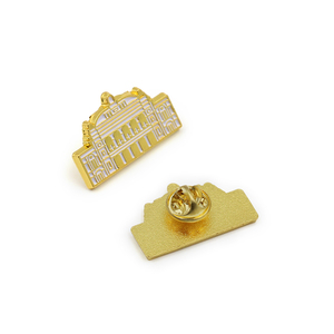 Trung Quốc nhà máy bán buôn công ty trực tuyến công ty Logo trường an ninh mềm cứng men Pin Kim Loại Tùy chỉnh huy hiệu - Product Image 1