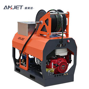 Nettoyeur de tuyaux haute performance 200bar 20lpm pour tuyaux incurvés, idéal pour les solutions professionnelles de déblocage et de nettoyage d'égout - Product Image 1