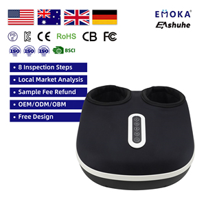 Nouveauté 2026 : <span class=keywords><strong>Meilleur</strong></span> <span class=keywords><strong>masseur</strong></span> de jambes et pieds Shiatsu à pétrissage profond et compression d'air avec chaleur - Product Image 1