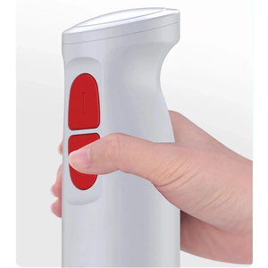 Mixeur Plongeant Électrique 300W <span class=keywords><strong>Pas</strong></span> <span class=keywords><strong>Cher</strong></span> en Plastique, Léger et Portable, 2 Vitesses <span class=keywords><strong>pour</strong></span> Purée de Bébé - Product Image 4
