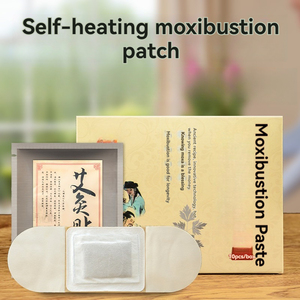 Feuilles d'armoise jetables en vrac, coussinets chauffants parfumés pour les soins de santé, sensation de chaleur douce pour la relaxation quotidienne, 10 patchs par boîte - Product Image 2