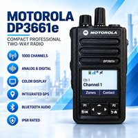 Radio portable Motorola DP3661e XiR E8628i avec clavier et écran, VHF UHF, talkie-walkie, étanche IP68, WiFi, Bluetooth, GPS, pour équipe professionnelle
