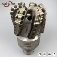Mata Bor Hard Rock 191mm 6 Mata Pisau Baris Ganda Pemotong Ganda Tungsten Carbide untuk Sumur Basalt Granit Air Minyak Gas