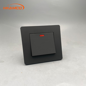 Cổ điển siêu mỏng Cảm ứng màu đen bảng điều chỉnh wifi thông minh tường chuyển đổi ổ cắm NFC Retro thiết kế cho hộ gia đình khách sạn sử dụng HK T2 nhà máy trực tiếp - Product Image 3