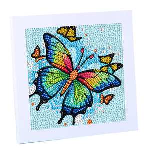 Kit di Pittura Diamantata 5D per Bambini e Principianti, Simpatici Animali, Kit Artistico Fai-da-Te con Diamanti Rotondi di Grandi Dimensioni - Product Image 3