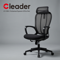 Chaises de bureau pivotantes ergonomiques en maille respirante et réglables pour la maison, le bureau, l'étude et les événements