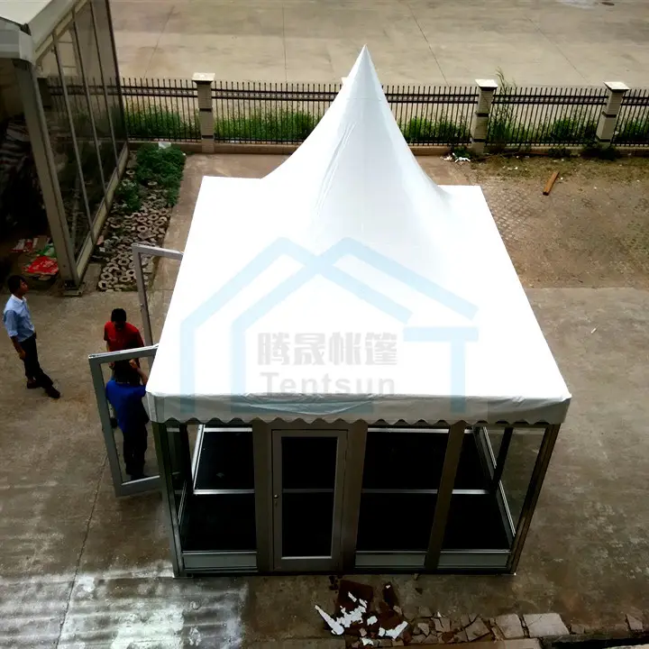 Tente canopée commerciale personnalisée étanche, gazébo pour mariage, livraison gratuite