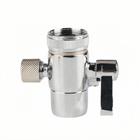 Adaptateur de robinet vanne de dérivation filtre à eau de bureau séparateur d'eau robinet de robinet vanne de commutation