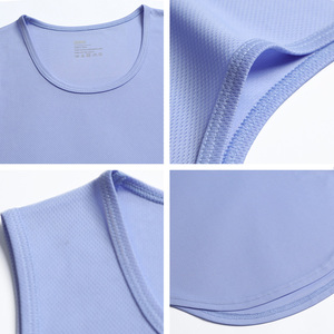 Camisetas sin mangas transpirables ligeras HEALY para mujer, camisetas sin mangas atléticas para correr con cuello redondo - Product Image 5