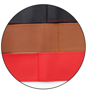 Fghxmb — housse de <span class=keywords><strong>volant</strong></span> universel de voiture, couture <span class=keywords><strong>à</strong></span> la main, en <span class=keywords><strong>cuir</strong></span> véritable, naturel - Product Image 3