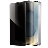 Protecteur d'écran en verre trempé APEI 9H pour Samsung Galaxy S25 Ultra 26 5G, anti-espion, compatible avec l'identification par empreintes digitales pour iPhone