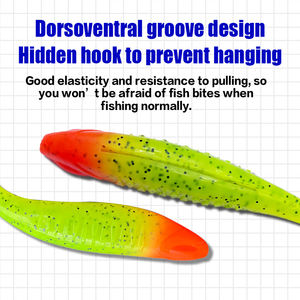 เหยื่อตก<span class=keywords><strong>ปลา</strong></span>แบบนิ่ม 14.5 ซม./19 กรัม ยืดหยุ่นสูง ทนต่อการ<span class=keywords><strong>กัด</strong></span> ลอยน้ำได้ หางรูปตัว T - Product Image 2