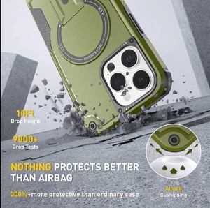 เคสโทรศัพท์มือถือ TPU MAX 2in1หรูหรา, เคสชาร์จไร้สายแบบแม่เหล็กสำหรับ <span class=keywords><strong>iPhone</strong></span> 16 15 14 PLUS 13 <span class=keywords><strong>12</strong></span> PRO MAX - Product Image 2
