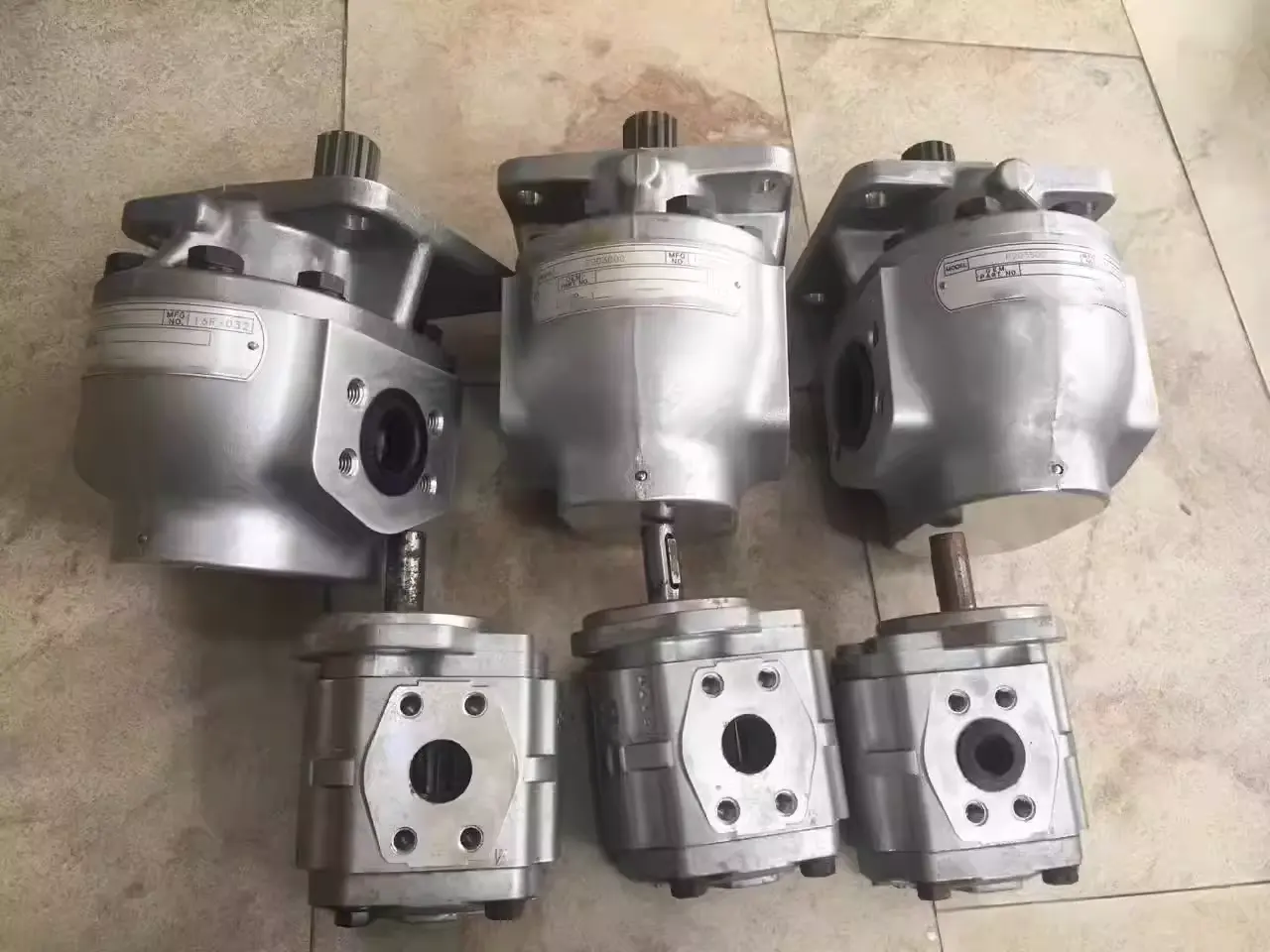Mitsubishi Factory Directly Gear Pump Forklift Mitsubishi Forklift Hydraulic Pump P20150 P20200 P20300 P20350