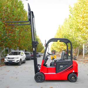 Anpassbarer CE EPA 2-Tonnen-Gabelstapler für Erntetransport, 4x4 Elektro-Gabelstapler mit Vollgummireifen für Innenrenovierungen zum Verkauf - Product Image 1