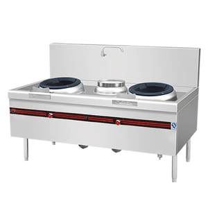 Modelo de alta temperatura Estufa de gas comercial de acero inoxidable Fregadero de agua caliente Equipo de cocina comercial personalizable KITWIN 2017 - Product Image 5