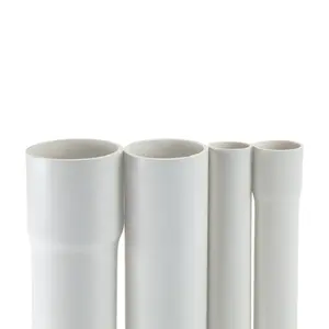 LEDES Cold Shrinkable 2''-6" inch PVC Electrical Rigid Conduit Pipe Supplier Direct Sale