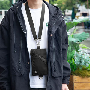 حقيبة كتف عصرية صغيرة للرجال والنساء تحمل طريقتين لحمل حقائب كتف متقاطعة مع الجسم للسفر والجري حقيبة كروس صغيرة - Product Image 2