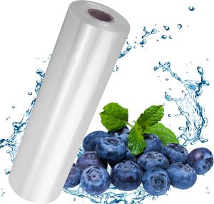 Bolsa de Plástico Transparente para Productos, Desechable, Reciclable, Ecológica, para Alimentos, Frutas, Verduras, Almacenamiento en Refrigerador, Cocina - Product Image 1