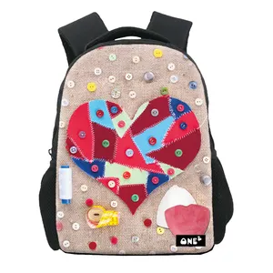 حقيبة مدرسية بناتي من Tas Sekolah Untuk Anak-Anak حقيبة مدرسية بتصميم مخصص للفتيات من الكلية حقائب صغيرة بيد صغيرة وخفيفة الوزن