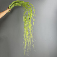 Plantes suspendues artificielles en rotin et saule, écologiques, pour décoration de mariage et arrangements floraux extérieurs
