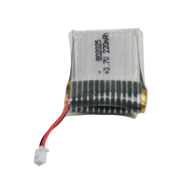 High Quality 802025 3.7V 300mAh 20C Flat Rechargeable Lithium Polymer Battery for FPV Quadcopter Pouch Lithium Ion Batteries