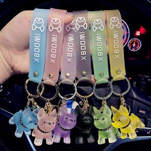 New Style French Bulldog Cartoon Transparent Doll Doll <b>Key</b> <b>Ring</b> Cute Bag Pendant <b>Key</b> <b>Ring</b> Small Gifts for Family and Friends - Product Image 5